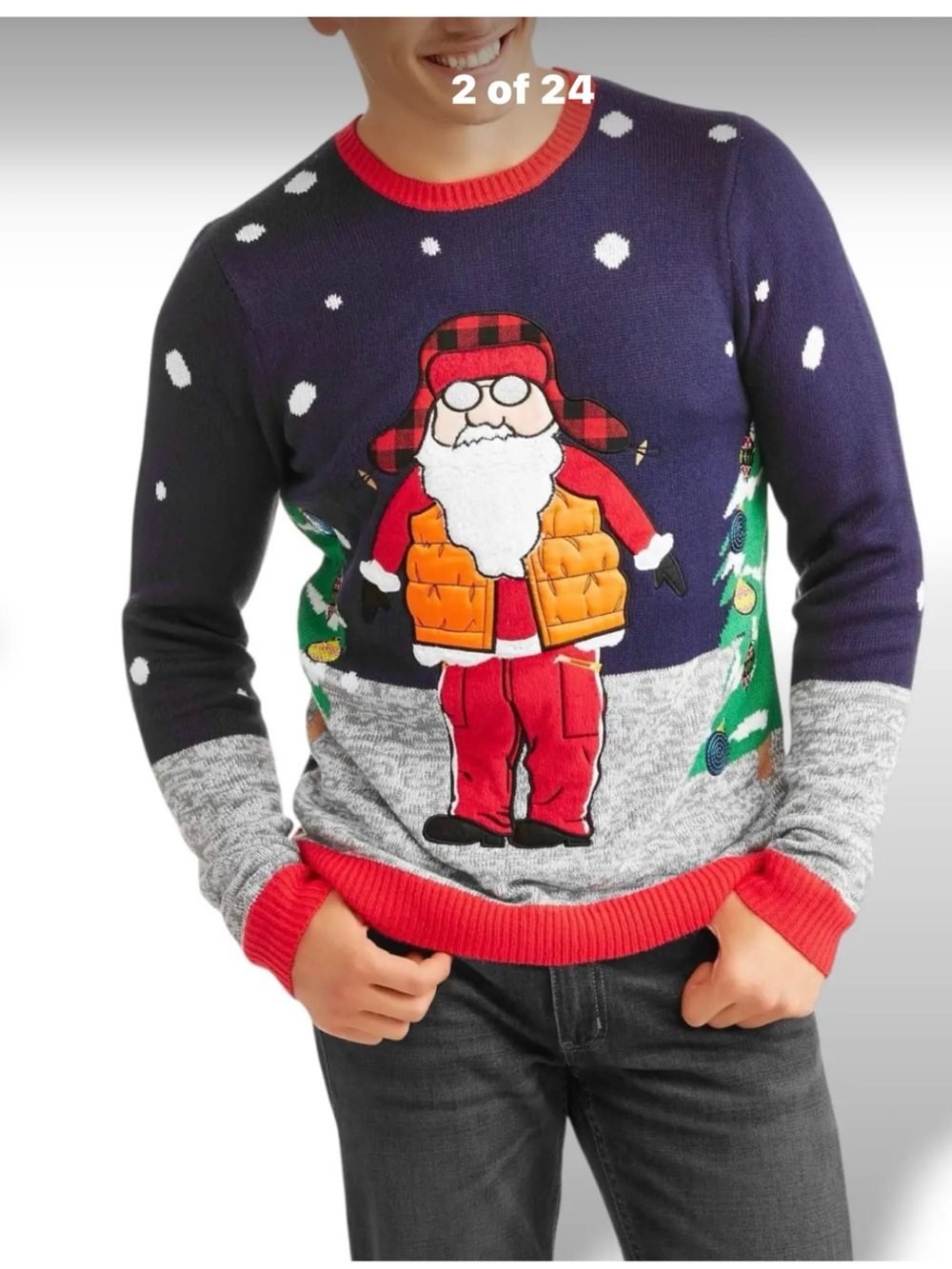 Jolly Sweaters large holiday sweater